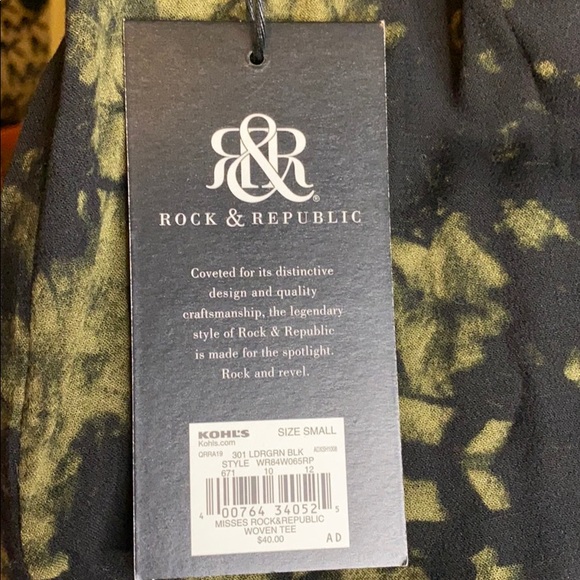 Rock and republic blouse/shirt - Picture 3 of 3
